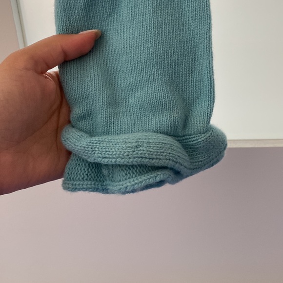 Benetton Girls Blue Cardigan with Butterfly - Picture 3 of 8